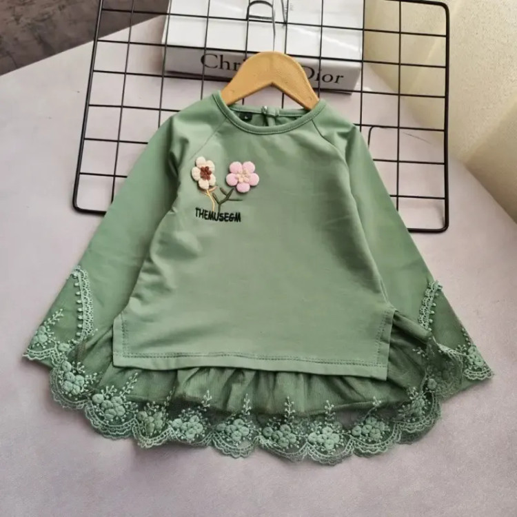 سارافون مجلسی دخترانه دورس و گیپور سایز 1 تا 5 سال